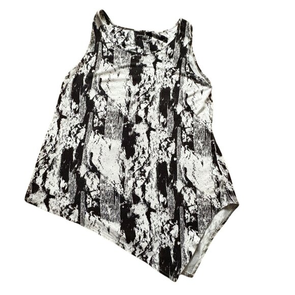 Ruff Hewn Gray Womens Flowy Sleeveless Blouse-Medium-GUC - Picture 1 of 5